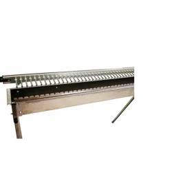 Tecnoroast 40 Single Large Griglia A Carbone Con Giraspiedini Automatico