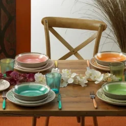 Tognana Louise Cape Town Servizio Piatti In Ceramica - Set 18 Pz