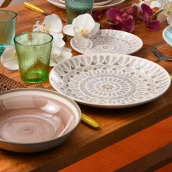 Tognana Louise Cape Town Servizio Piatti In Ceramica - Set 18 Pz
