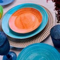 Tognana Madison Kaleido Servizio Piatti In Porcellana - Set 18 Pz