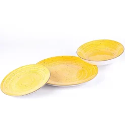 Tognana Madison Kaleido Servizio Piatti In Porcellana - Set 18 Pz