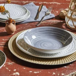 Tognana Madison Koonan Servizio Piatti In Porcellana - Set 18 Pz