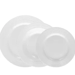 Tognana Polis Circles Servizio Piatti In Porcellana - Set 18 Pz