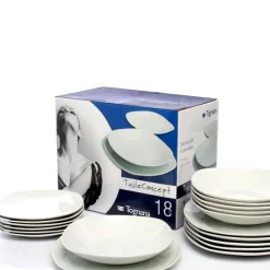 Tognana Splendor Servizio Piatti In Porcellana - Set 18 Pz