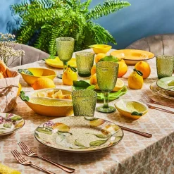 Tognana Vela Zagara Servizio Piatti In Stoneware - Set 18 Pz