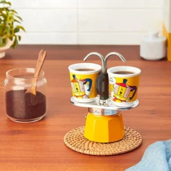 2 Tz - Bialetti Mini Express Moka In Aluminum
