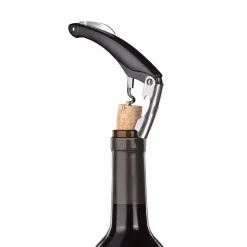 Vacu Vin Bottle Opener Corkscrew Single Lever Stainless Steel
