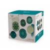 Villa D'Este Cala Jondal Servizio Piatti In Stoneware - Set 18 Pz