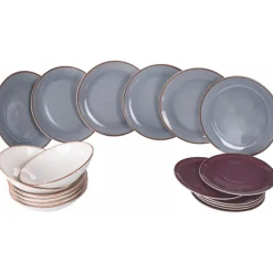 Villa D'Este Camargue Servizio Piatti In Porcellana - Set 18 Pz