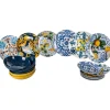 Villa D'Este Italian Beauty Servizio Piatti In Stoneware - Set 18 Pz