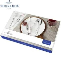 Villeroy & Boch Arthur Servizio Posate In Acciaio Inox - Set 30 Pz