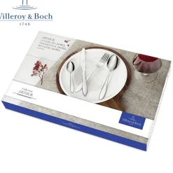 Villeroy & Boch Arthur Servizio Posate In Acciaio Inox - Set 24 Pz