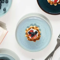 Villeroy & Boch Crafted Blueberry Servizio Colazione In Porcellana Set 6 Pz
