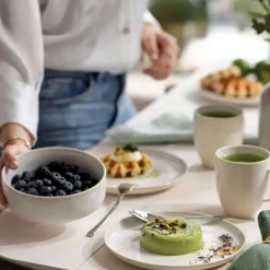 Villeroy & Boch Crafted Cotton Servizio Colazione In Porcellana Set 6 Pz