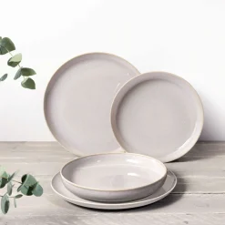 Villeroy & Boch Crafted Cotton Servizio Tavola In Porcellana Set 4 Pz