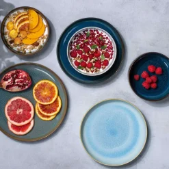 Villeroy & Boch Crafted Denim Servizio Tavola In Porcellana Set 4 Pz