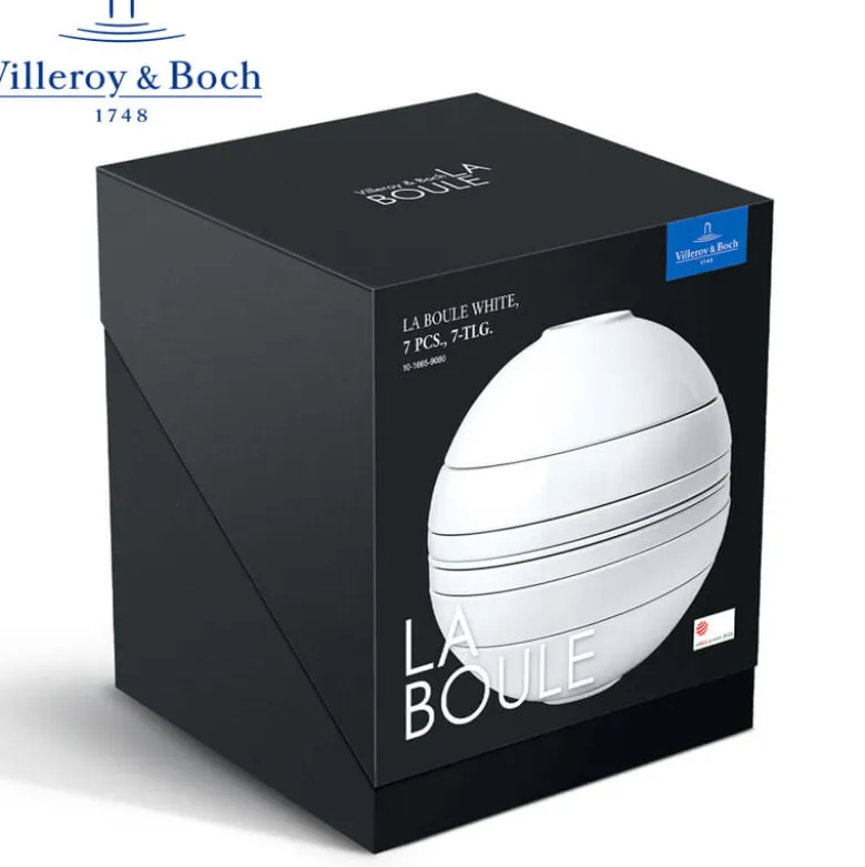 Villeroy & Boch La Boule Servizio Piatti In Porcellana - Set 7 Pz