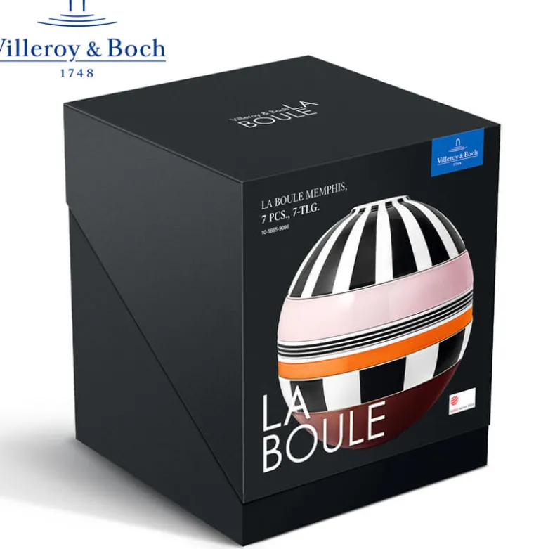Villeroy & Boch La Boule Servizio Piatti In Porcellana - Set 7 Pz