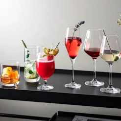 Villeroy & Boch La Divina Set Calici Vino in Vetro - Set 12 Pezzi