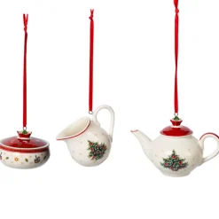 Villeroy & Boch Toy's Delight Set Caffè Decorativo In Porcellana Decorata - Set 3 Pz
