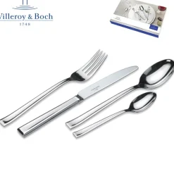 Villeroy & Boch Victor Servizio Posate In Acciaio Inox - Set 24 Pz