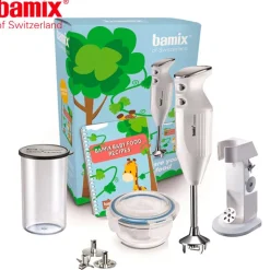 200 Watt - Bamix Babyline Frullatore A Immersione In Acciaio Inox