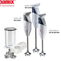 200 Watt - Bamix G200 Frullatore A Immersione In Acciaio Inox