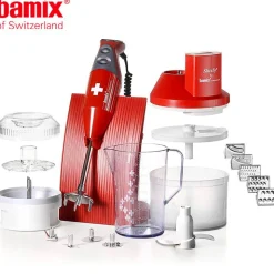 200 Watt - Bamix SuperBox Frullatore A Immersione In Acciaio Inox