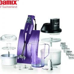 200 Watt - Bamix SuperBox Frullatore A Immersione In Acciaio Inox