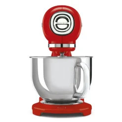 1000 Watt - Smeg Full Color Stand Mixer 10 Speeds with Included Accessories