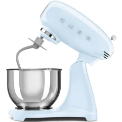 1000 Watt - Smeg Full Color Stand Mixer 10 Speeds with Included Accessories