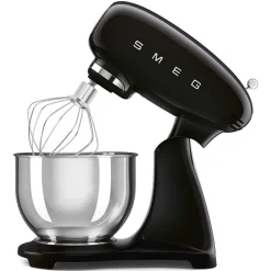 1000 Watt - Smeg Full Color Stand Mixer 10 Speeds with Included Accessories