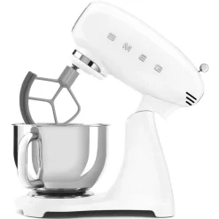 1000 Watt - Smeg Full Color Stand Mixer 10 Speeds with Included Accessories