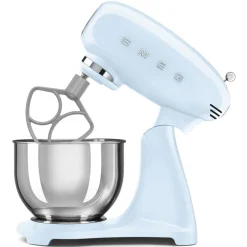 1000 Watt - Smeg Full Color Stand Mixer 10 Speeds with Included Accessories