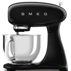 1000 Watt - Smeg Full Color Stand Mixer 10 Speeds with Included Accessories