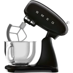 1000 Watt - Smeg Full Color Stand Mixer 10 Speeds with Included Accessories