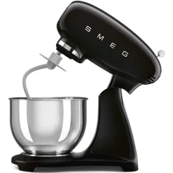 1000 Watt - Smeg Full Color Stand Mixer 10 Speeds with Included Accessories