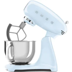 1000 Watt - Smeg Full Color Stand Mixer 10 Speeds with Included Accessories