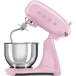 1000 Watt - Smeg Full Color Stand Mixer 10 Speeds with Included Accessories
