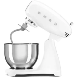 1000 Watt - Smeg Full Color Stand Mixer 10 Speeds with Included Accessories