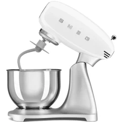 800 Watt - Smeg Standard Stand Mixer 10 Speeds with Included Accessories