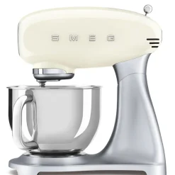 800 Watt - Smeg Standard Stand Mixer 10 Speeds with Included Accessories