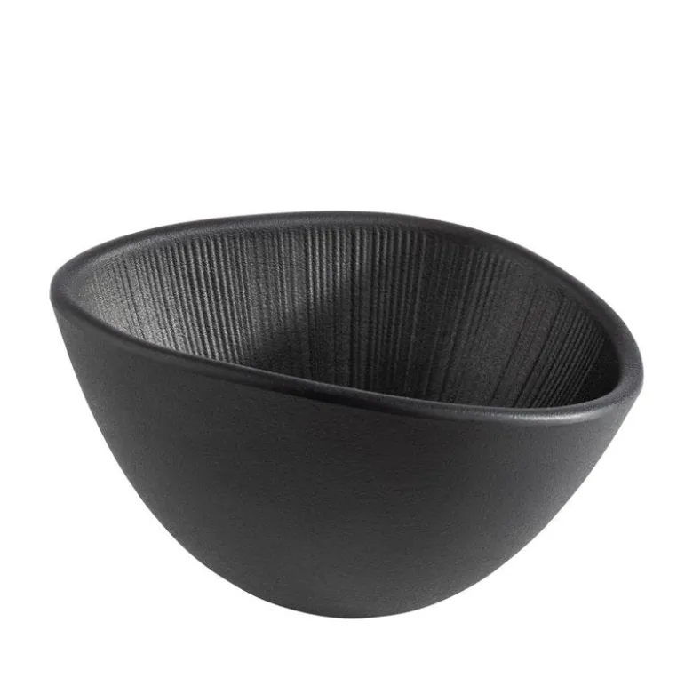 14.5x12.5 cm - Aps Nero Coppa In Melamina