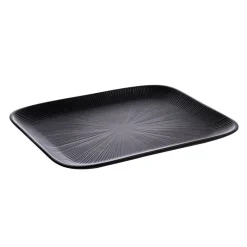 32.5x26.5 cm - Aps Nero Vassoio In Melamina