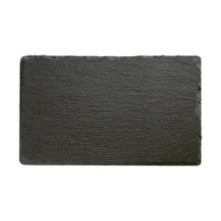 24x15 cm - Aps Piatto Presentazione Rettangolare In Ardesia