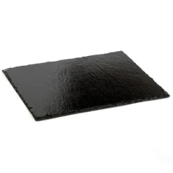 32.5x17.6 cm - Aps Piatto Vassoio Rettangolare In Ardesia