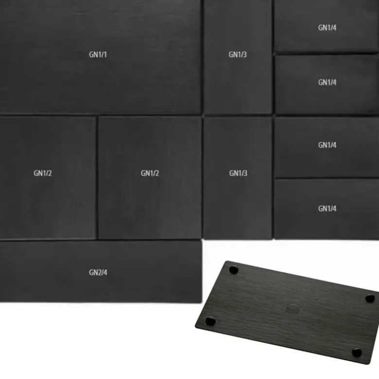 26.5x16.2 cm - Aps Slate Melamine Tray