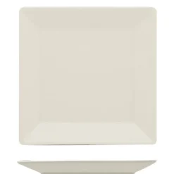 15.5x15.5 cm - Ariane Panorama Piatto Piano In Porcellana - Set 12 Pz