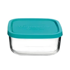 15x15cm - Bormioli Rocco Frigoverre Classic Contenitore Per Alimenti Quadrato