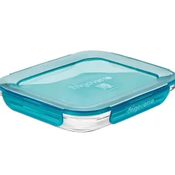 23x18 cm - Bormioli Rocco Frigoverre Evolution Contenitore Per Alimenti Ermetico Rettangolare In Vetro Temperato